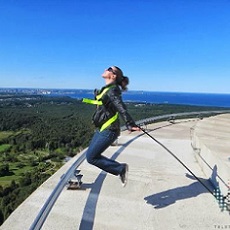 Conquer your fear | Rappelling In Tallinn (not available) | Day Activities | The Weekend In Tallinn